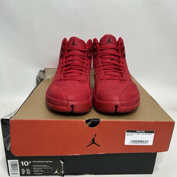 Nike Air Jordan 12 Retro OG “Gym Red/Triple Red” 2024 - Picture 2 of 9